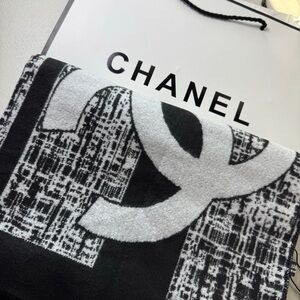 GWP Chanel Monochrome Reversible Scarf